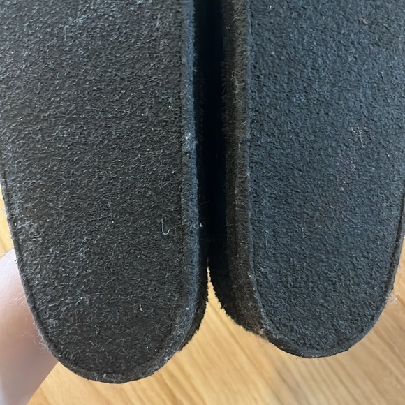 Birkenstock Blue Green Plaid Wool Felt Zermatt Shearling Slipper Sz 43 - Picture 4 of 12